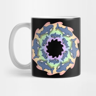 Sharks Galore Rainbow Mug